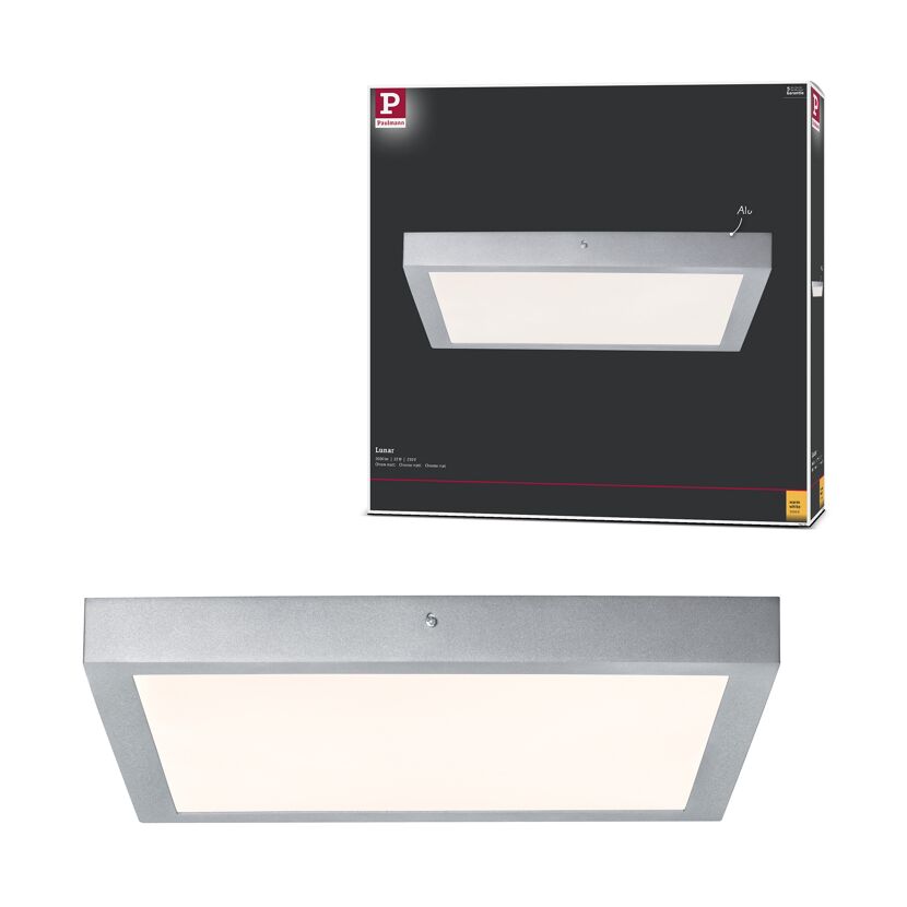 LED-Panel 'Lunar' 22 W 2600 lm warmweiß 40 x 3,9 x 40 cm
