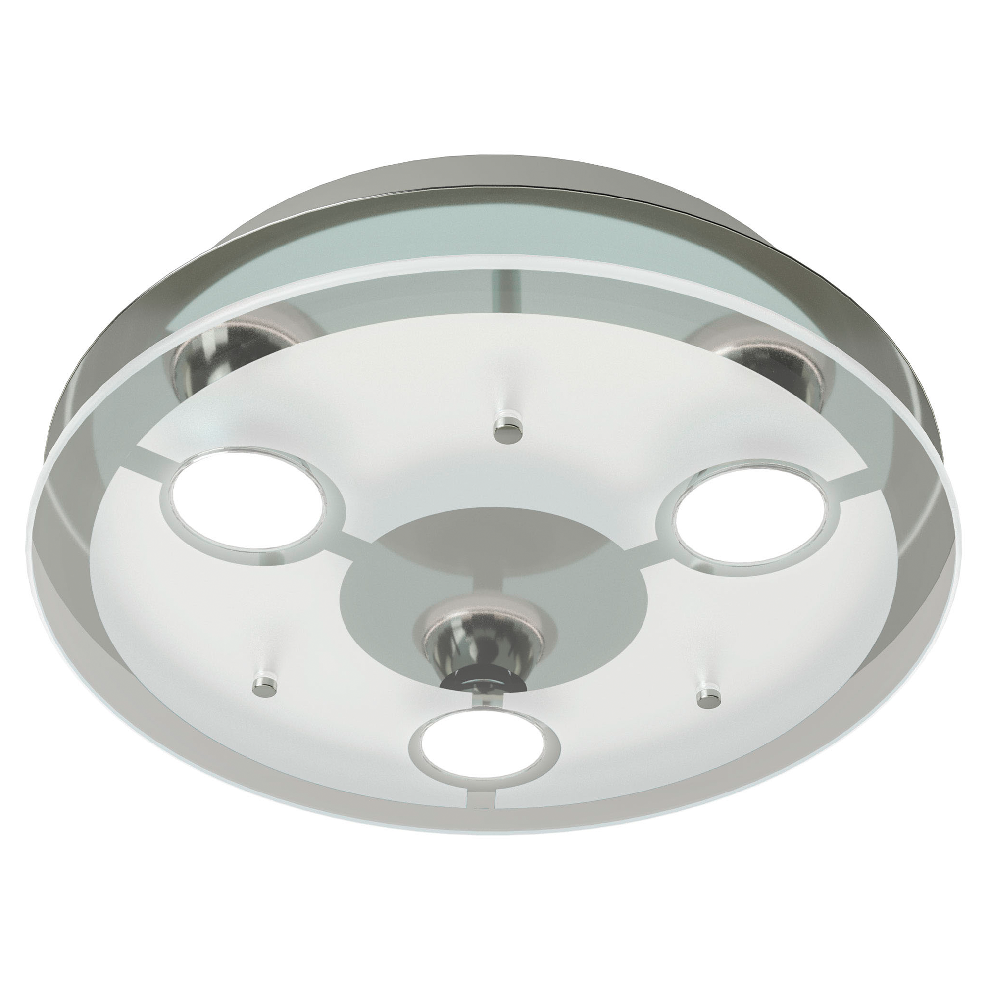 Eglo LED-Deckenleuchte 'Cabi' Ø 27 cm 3 Spots