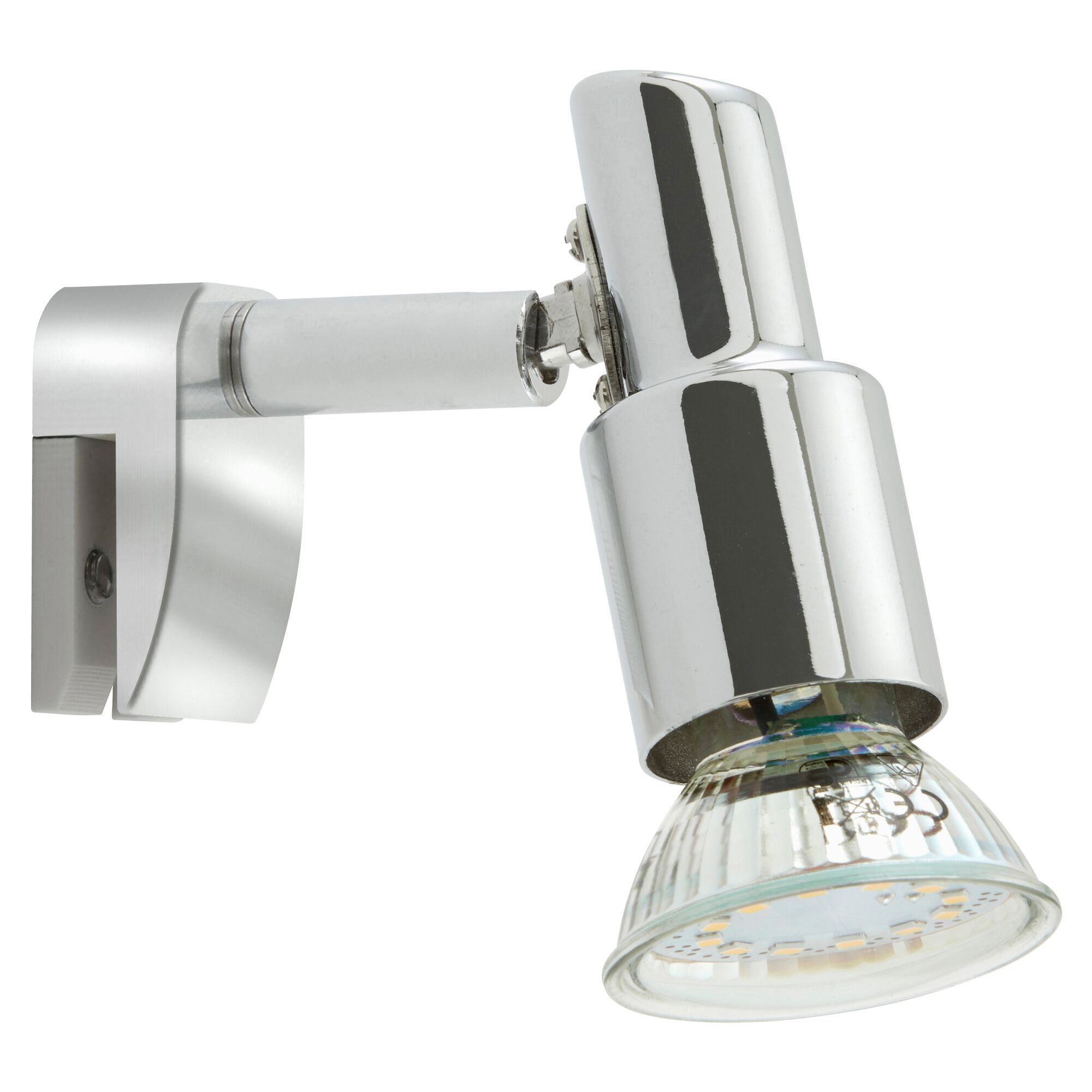 Verchromte LED-Badspiegelleuchte Splash