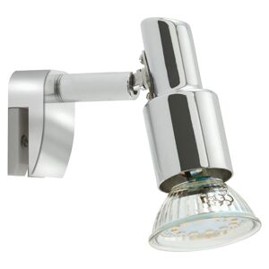LED-Badspiegelleuchte 'Splash' verchromt 1-flammig 3 W 10,4 x 5 x 10 cm