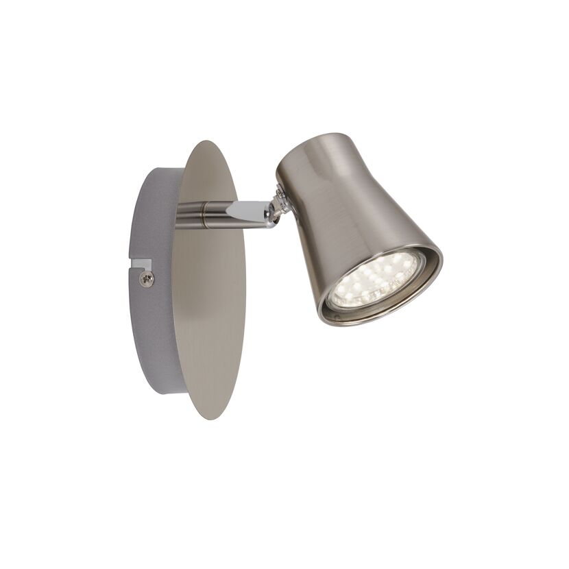 LED-Spot, matt-nickel