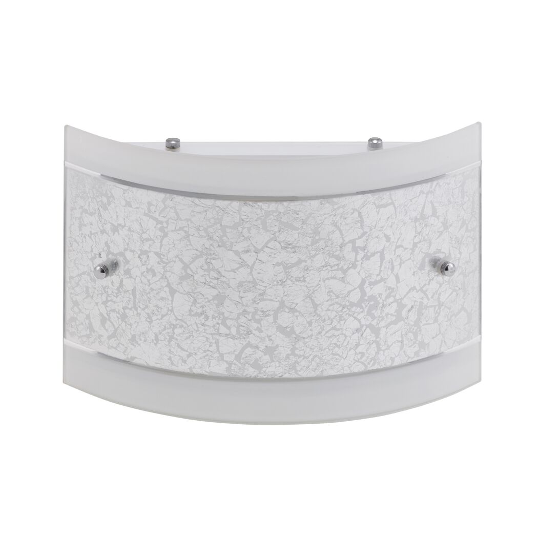 Wandleuchte 'Silver' E14 40 W 20 x 7,9 x 30 cm