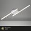 LED-Deckenleuchte 'Go' 480 lm 2-flammig, silbern