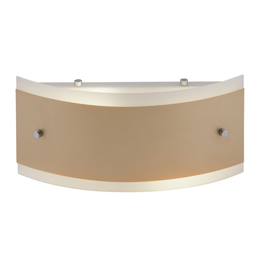 Wandleuchte 'Smart Gold' E14 max. 25 W weiß
