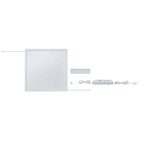 6. Bild von Deckenleuchte 'Lumix Pattern' 800 lm 11,5 W 50 x 50 cm aluminiumfarben