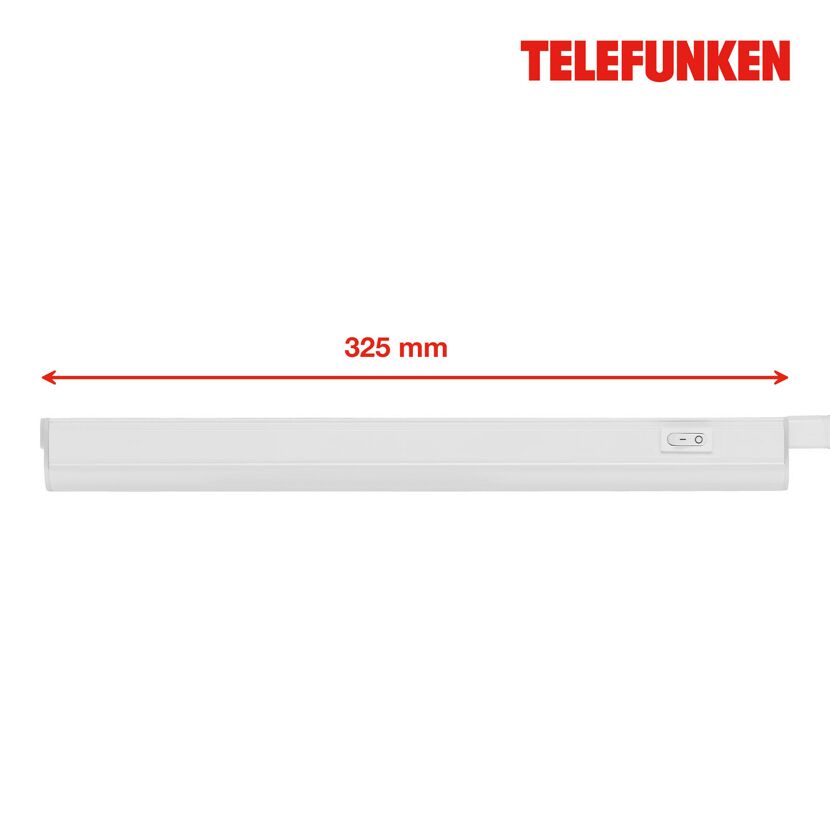 LED-Unterbauleuchte 'Poseidon' weiß 400 lm