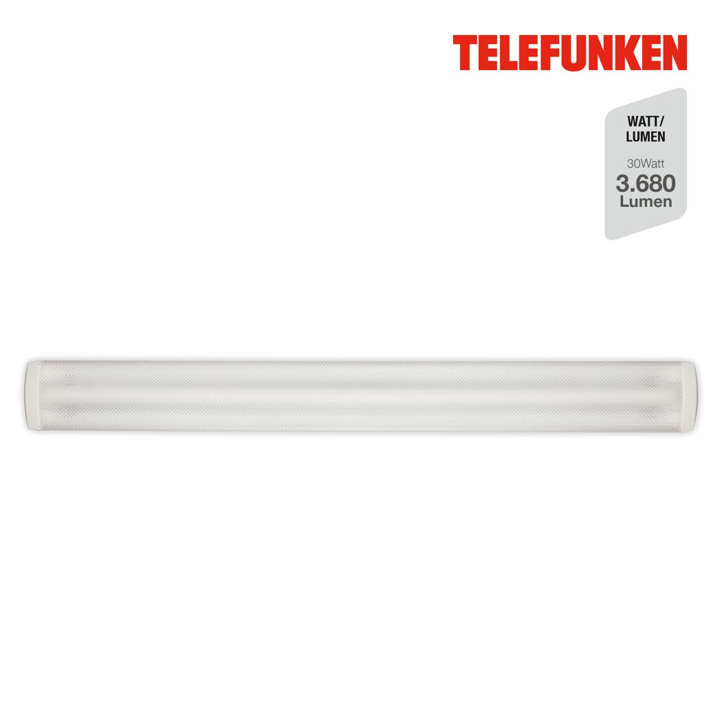 LED-Deckenleuchte 'Artemis' 30 W 3680 lm neutralweiß 13,7 x 5 x 128,2 cm