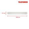 LED-Deckenleuchte 'Artemis' 30 W 3680 lm neutralweiß 13,7 x 5 x 128,2 cm