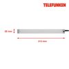 LED-Unterbauleuchte 'Zeus' 4 W 400 lm neutralweiß 31,3 x 2,9 x 31,3 cm