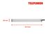 LED-Unterbauleuchte 4 W 400 lm 31,3 cm, silbern