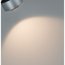 Verkleinertes Bild von LED-Spot URail System 'Aldan' 9 W Chrom matt/schwarz dimmbar