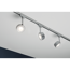 Verkleinertes Bild von LED-Spot URail System 'Pellet' 4 W Chrom matt/weiß dimmbar