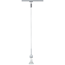 Verkleinertes Bild von LED-Pendel URail System DecoSystems 'Blanko' 3,5 W GZ10 Chrom matt