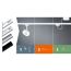 Endkappe URail Universal 2er Pack Chrom matt