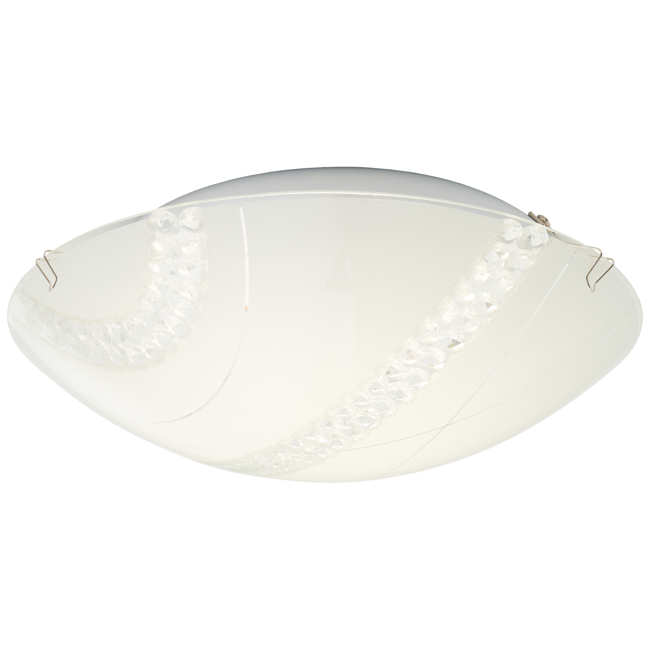Bild von LED-Wand- und Deckenleuchte 'Pinola' weiß Ø 30 cm