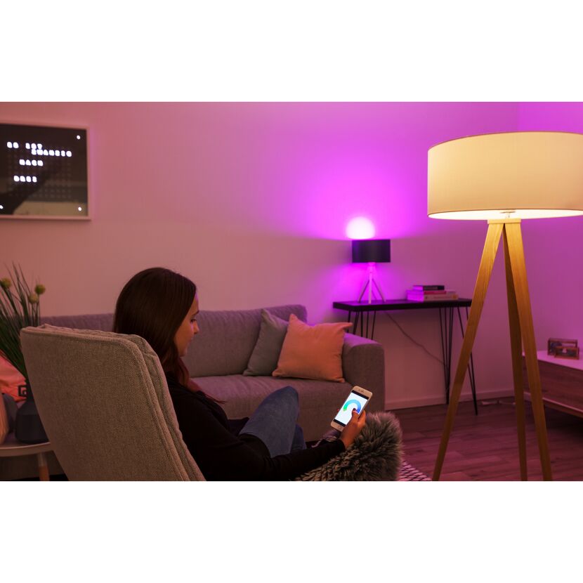 LED-Lampe 'tint' A60 white+color