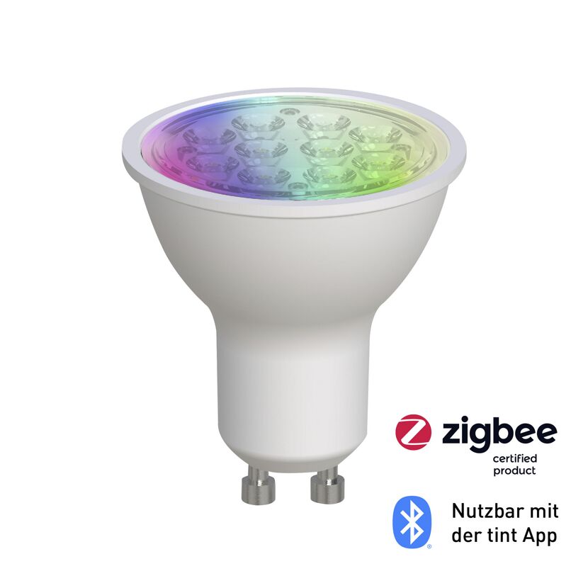 LED-Leuchtmittel 'tint' dimmbar Reflektor GU10 9 W 350 lm RGB - tunable white