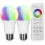 LED-Leuchtmittelset 'tint' dimmbar Standardform E27 9,5 W 806 lm RGB - tunable white 2 Stück