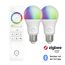 LED-Leuchtmittelset 'tint' dimmbar Standardform E27 9,5 W 806 lm RGB - tunable white 2 Stück