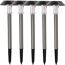 Solar-Spießlampenset neutralweiß IP 44 Ø 12,8 x 40,2 cm 5 Stück