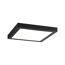 LED-Panel 'Abia' schwarz 22 W 30 x 30 cm