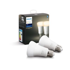 LED-Lampe 'Hue White' E27 9,5 W Doppelpack