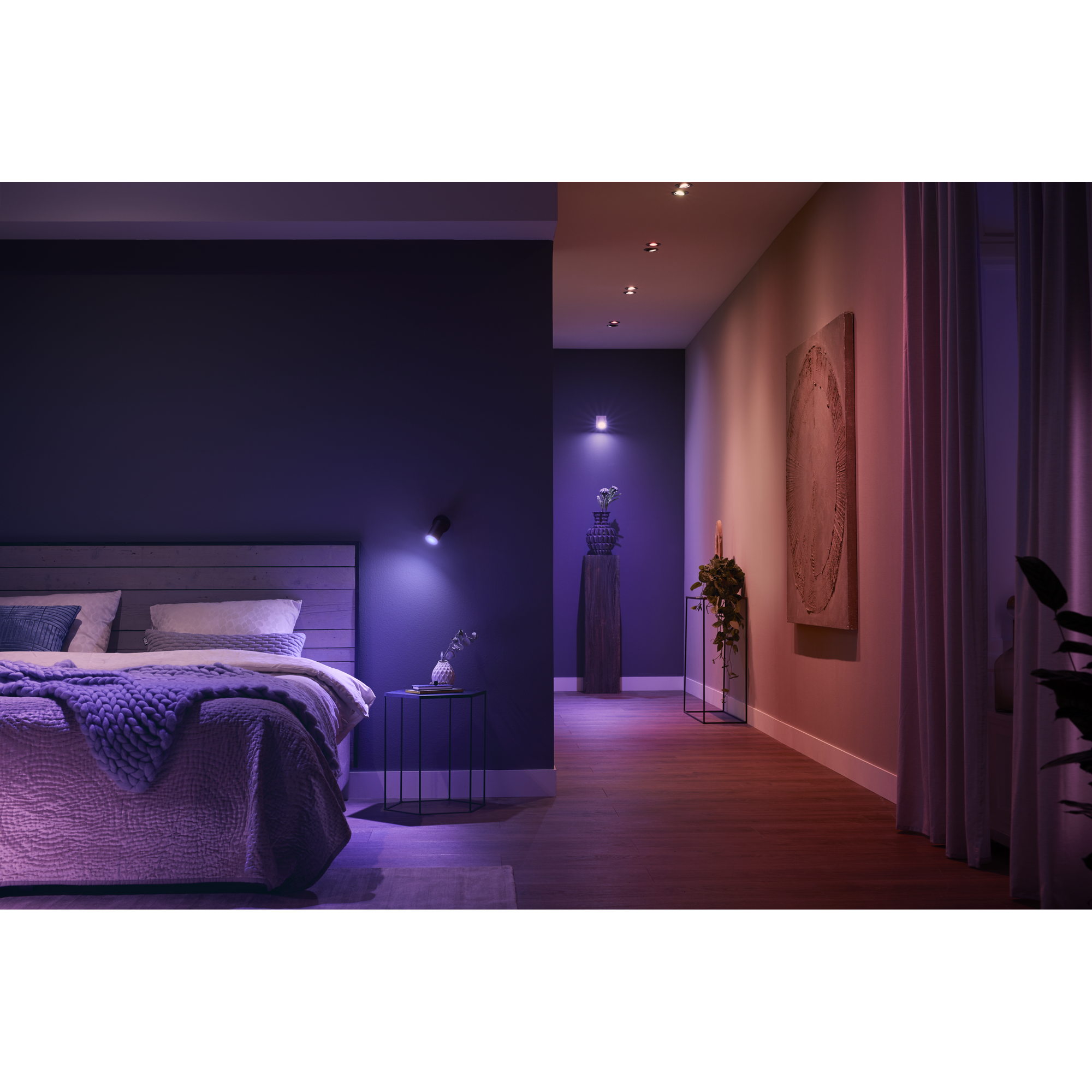Philips LED Lampe 'Hue' White & Color Ambiance GU10 Philips LED Lampe Hue White GU10 400 lm 2er Pack ǀ toom Baumarkt
