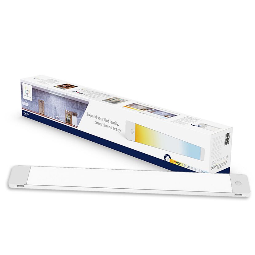 LED-Unterbauleuchte 'Alba' und Verpackung