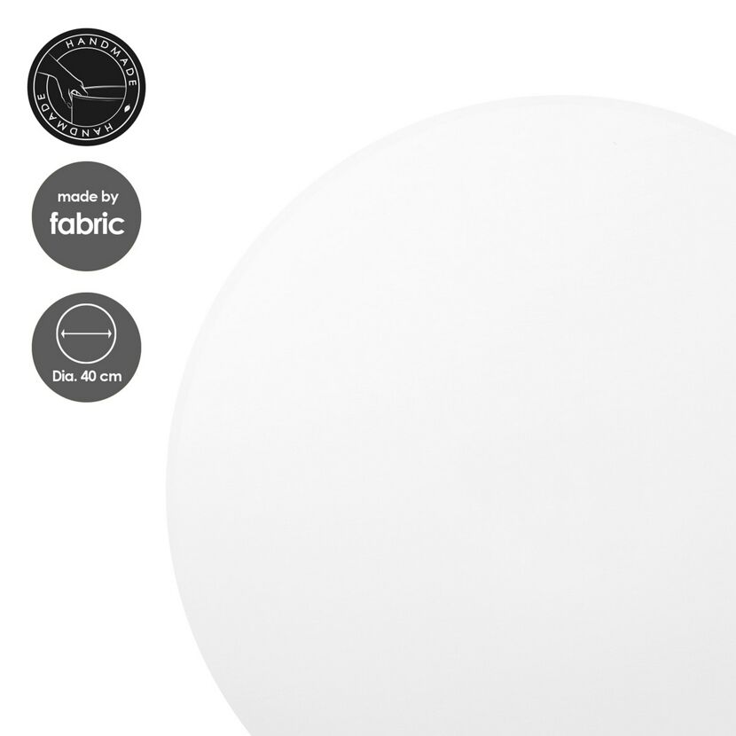 Weißer Diffusor mit 40 cm Durchmesser
