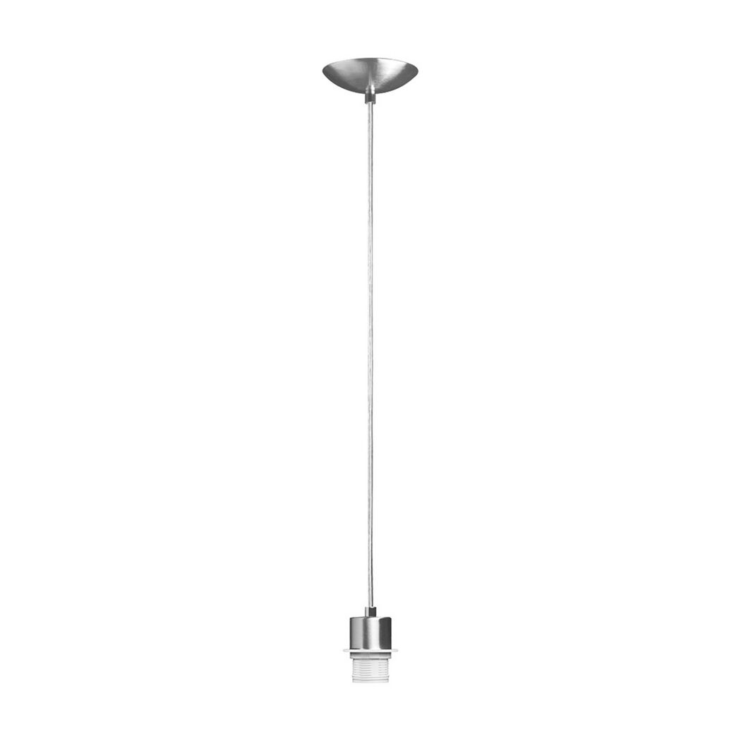 Pendelleuchte Basic Stahl matt E27