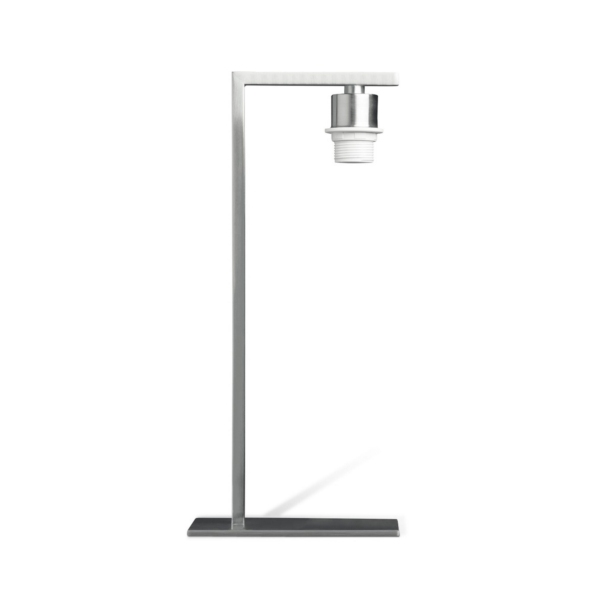 Moderne Tischleuchte Block aus Stahl