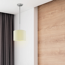 Lampenschirm 'Home Sweet Home' beige Ø 25 x 18,5 cm