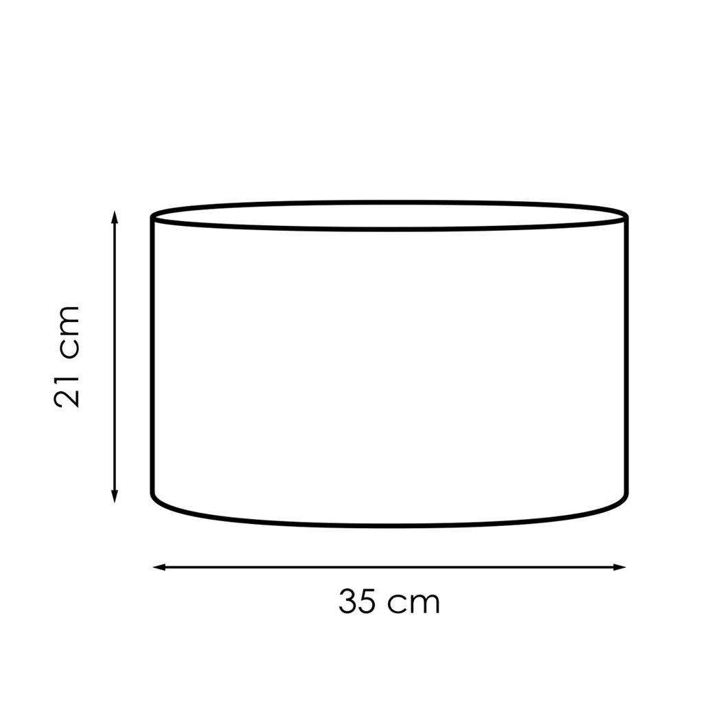 Lampenschirm 35 cm Durchmesser, 21 cm Höhe
