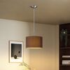 Brauner Lampenschirm aus Canvas