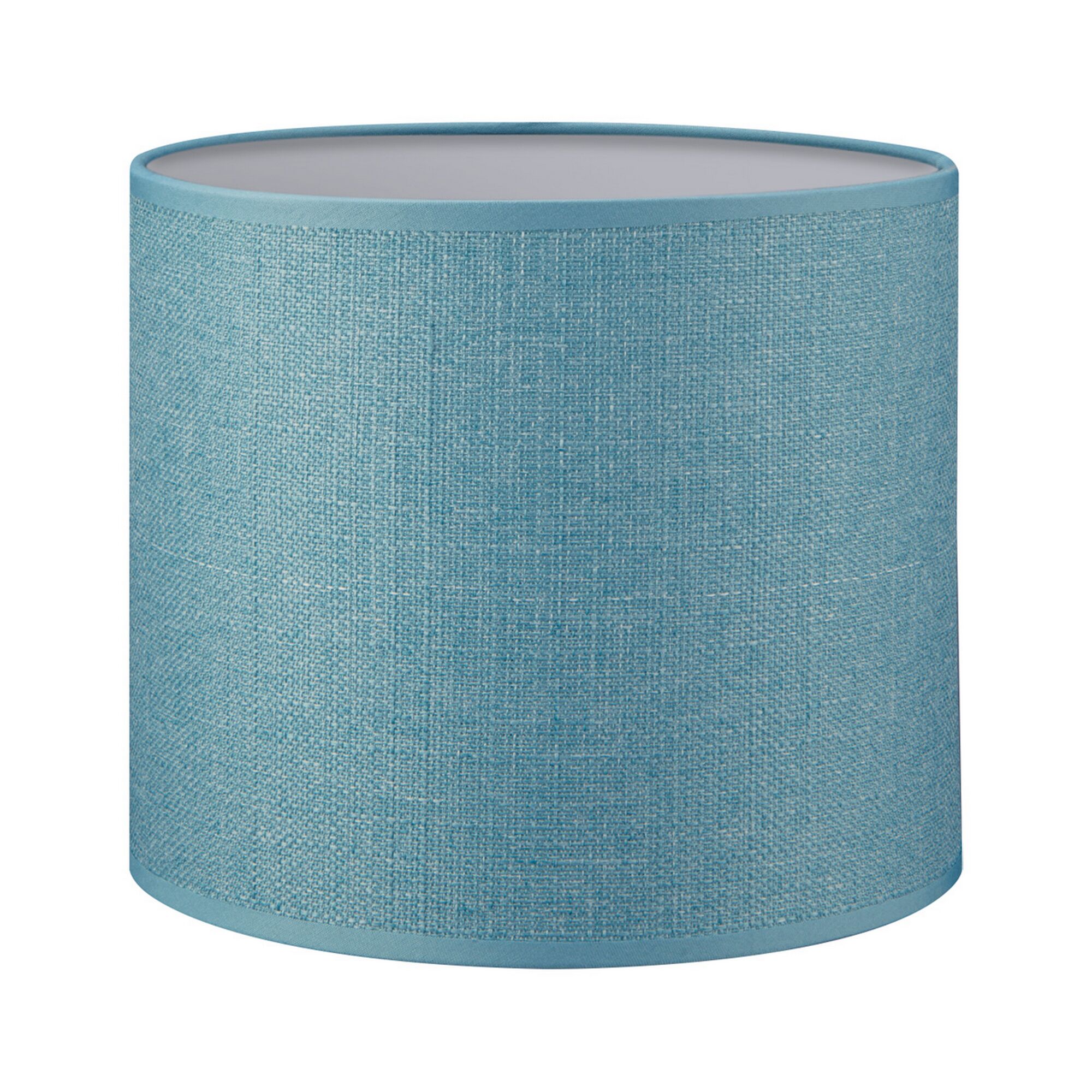 Türkisfarbener Lampenschirm aus Canvas