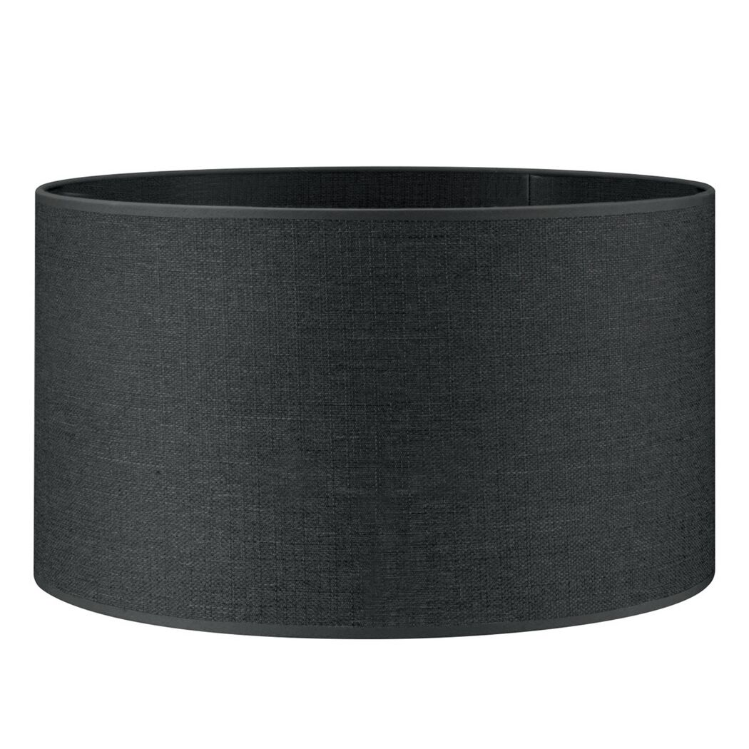 Grauer Lampenschirm aus Canvas