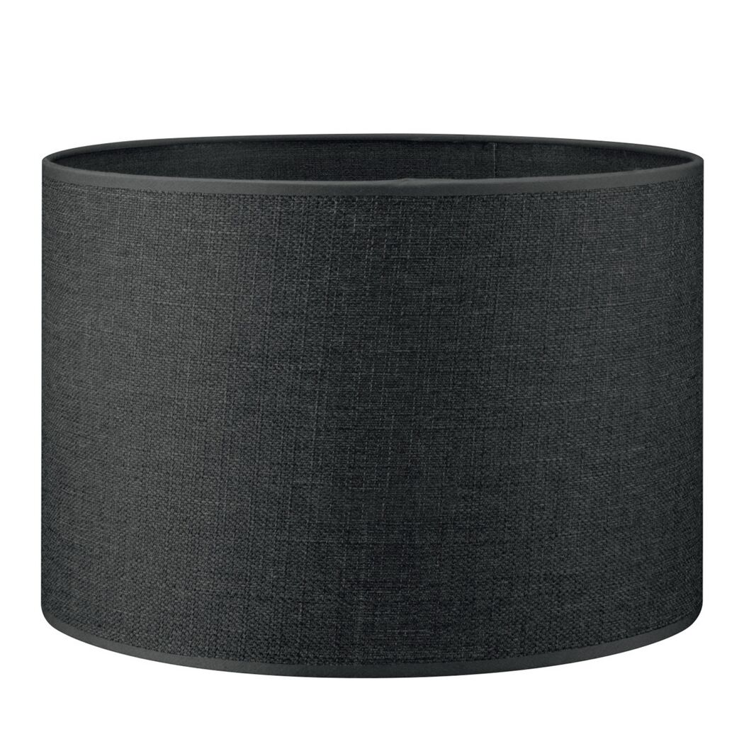 Grauer Lampenschirm aus Canvas