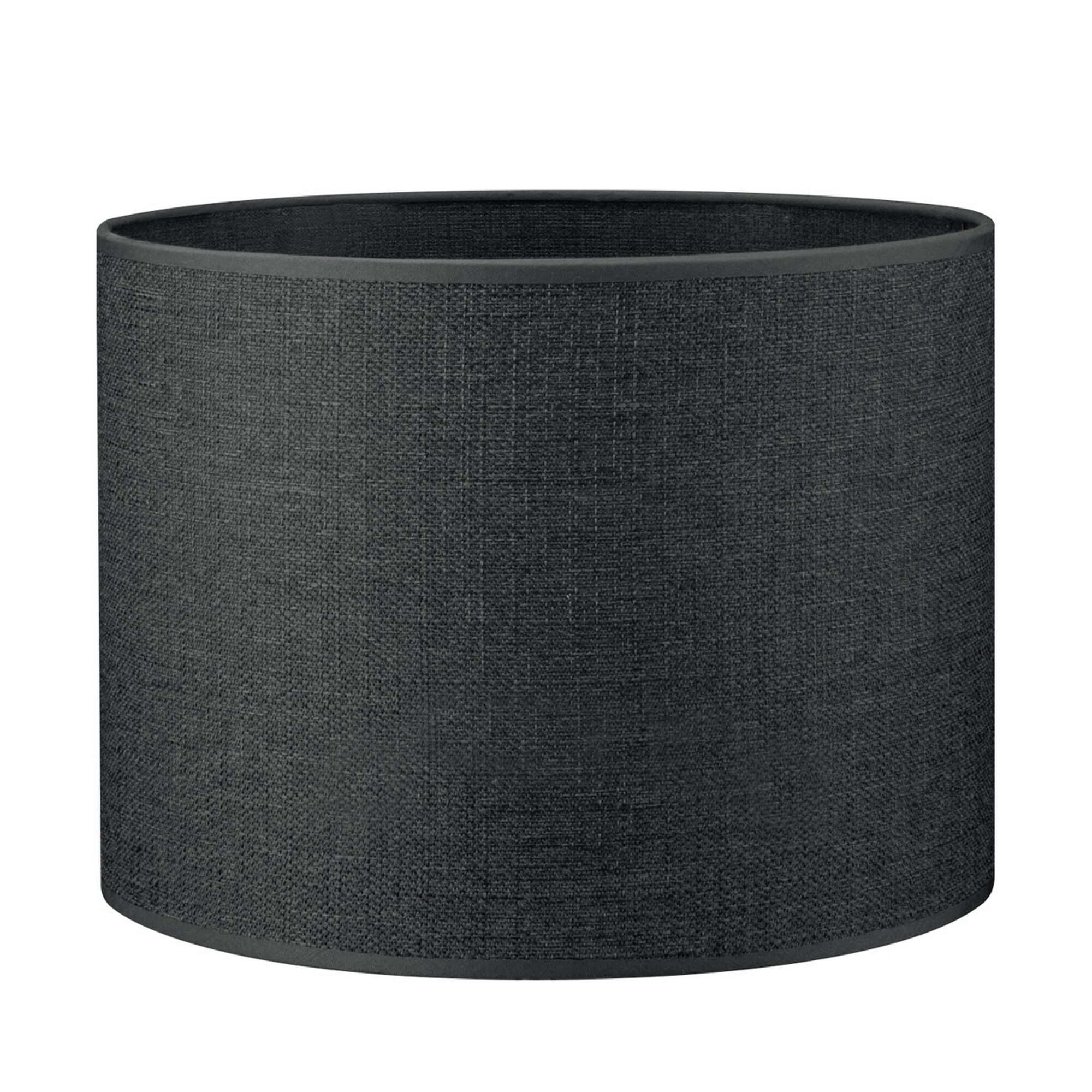 Grauer Lampenschirm aus Canvas