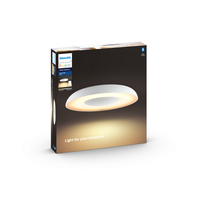 Bild von LED-Deckenleuchte 'Hue White Ambiance Still' weiß 2400 lm inkl. Dimmschalter