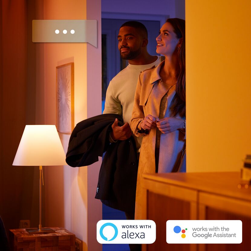 LED-Deckenleuchte 'Hue White Ambiance Still' weiß 2400 lm inkl. Dimmschalter