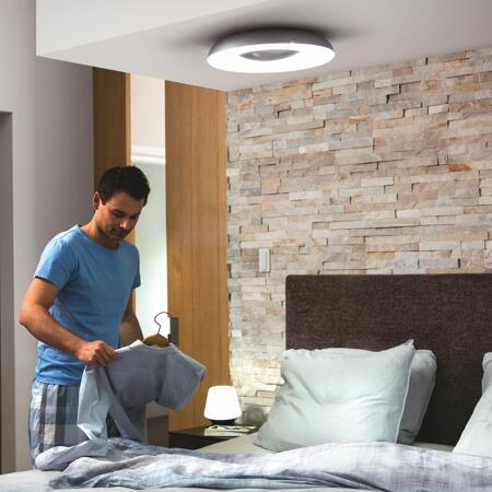 6. Bild von LED-Deckenleuchte 'Hue White Ambiance Still' weiß 2400 lm inkl. Dimmschalter