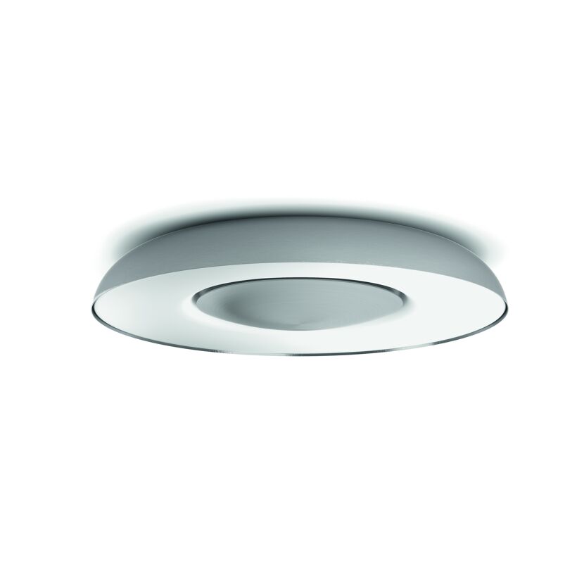 LED-Deckenleuchte 'Hue White Ambiance Still' silber 2400 lm inkl. Dimmschalter