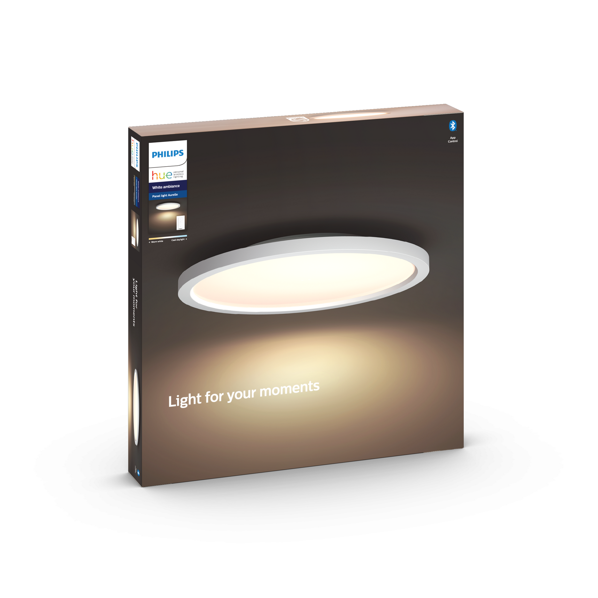 LED-Panelleuchte 'Hue White Ambiance Aurelle' rund, weiß 2200 lm + product picture