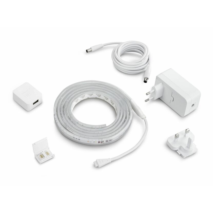 LED-Lightstrip Plus 'Hue White Color & Ambiance' Basis 2 m 1600 lm inkl. Netzteil