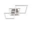 LED-Deckenleuchte 'Frame' chrom-/aluminiumfarben, 2600 lm, 36,8 x 76,3 cm