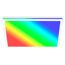 LED-Panel 'Slim' weiß 42 x 42 x 2,8 cm, mit RGB-Farbwechsel