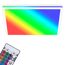 LED-Panel 'Slim' weiß 42 x 42 x 2,8 cm, mit RGB-Farbwechsel