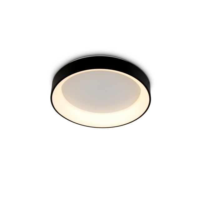 Bild von Design Deckenleuchte schwarz Ø 60 cm
