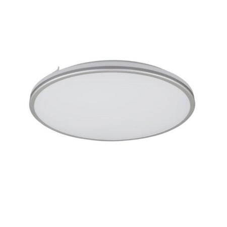 2. Bild von LED-Deckenleuchte 'Linda II' chromfarben/weiß Ø 34 cm