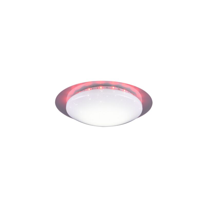Deckenleuchte Bilbo mit roter LED-Beleuchtung